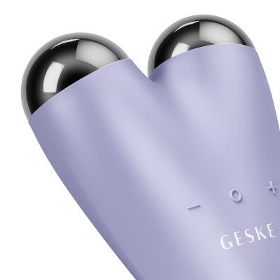 Мікрострумовий підтягувач обличчя GESKE MicroCurrent Face-Lifter 6 в 1 фіолетовий